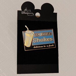 Disney Disneyland California Adventure Pin - Sam Andreas Shakes Sign Pin…